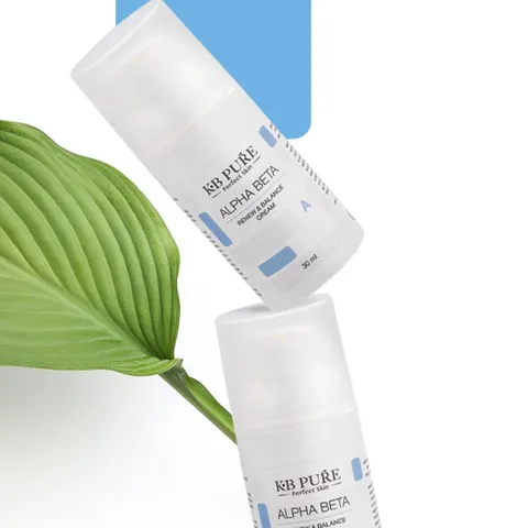 Kem Giảm Mụn Ẩn KB Pure Alpha Beta Cream 30ML - Giảm Dầu Nhờn, Thu Nhỏ Lỗ Chân Lông, Tái Tạo Da, Dành Cho Da Dầu, Mụn Trứng Cá