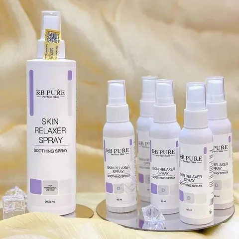 Xịt Phục Hồi Da Nhạy Cảm KB Pure Skin Relaxer Spray 60ml - Cấp Ẩm, Làm Dịu Kích Ứng, Dưỡng Da Với Vitamin B5 và Chiết Xuất Thực Vật