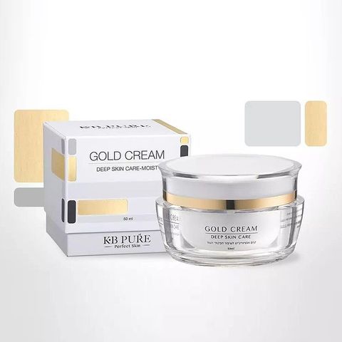 KB PURE GOLD CREAM - Kem Dưỡng Ẩm Chống Lão Hóa Cho Da Khô, Phục Hồi & Tăng Cường Độ Ẩm, 50ML
