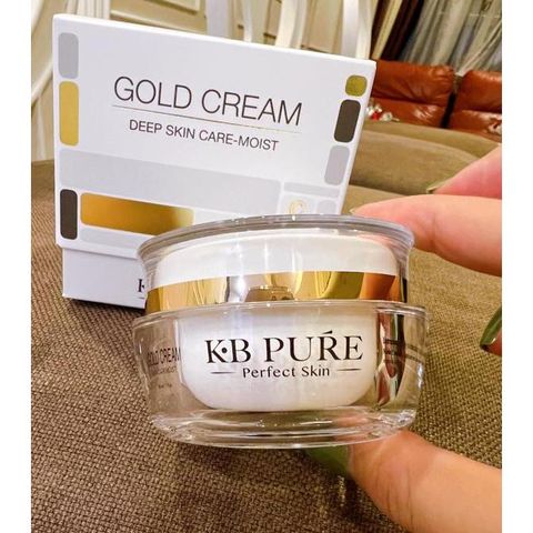 KB PURE GOLD CREAM - Kem Dưỡng Ẩm Chống Lão Hóa Cho Da Khô, Phục Hồi & Tăng Cường Độ Ẩm, 50ML