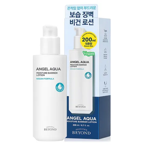 Dưỡng Ẩm BEYOND HA Angel Aqua - Sữa Dưỡng Phục Hồi & Cấp Nước Da 200ml, Chứa 5 Loại Axịt Hyaluronic, Ceramide, Panthenol