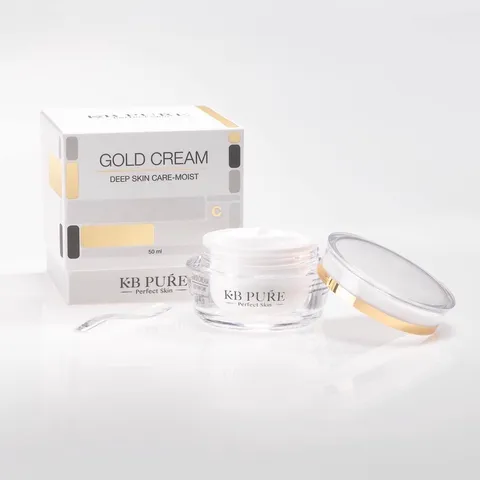 KB Pure Gold Medium Cream - Kem Dưỡng Ẩm Chống Lão Hóa Cho Da Dầu, Ngăn Ngừa Nếp Nhăn - 50ML Skincare Essentials