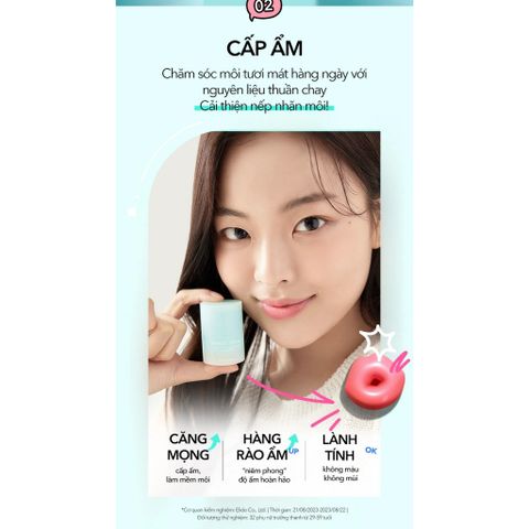 Son Dưỡng Môi BEYOND Angel Aqua - Căng Mọng, Chống Nếp Nhăn, Dưỡng Ẩm, Làm Dịu Da Môi - Sản Phẩm Chăm Sóc Môi Chất Lượng Cao