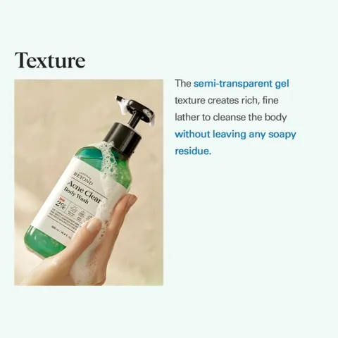Sữa Tắm Ngừa Mụn Lưng & Cơ Thể Beyond Acne Clear Body Wash - Chăm Sóc Da Mịn Màng, Làn Da Sạch Sẽ, Giảm Mụn Hiệu Quả