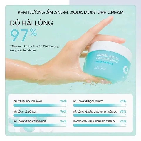 Kem Dưỡng Ẩm Thuần Chay BEYOND Angel Aqua 150ml - Cấp Nước, Dưỡng Ẩm Chuyên Sâu Cho Làn Da Rạng Rỡ