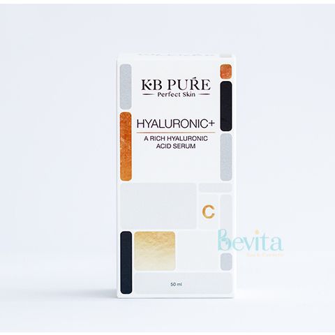 KB Pure Hyaluronic Acid Serum 3ml - Tinh Chất Dưỡng Ẩm Siêu Cấp, Phục Hồi Da Khô, Da Nhạy Cảm, Vitamin E & Chiết Xuất Vanilla