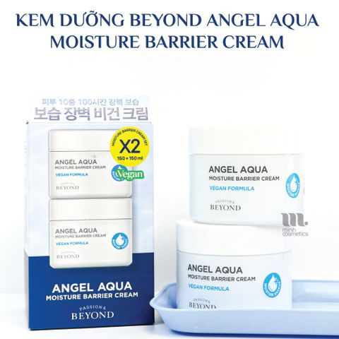 Kem Dưỡng Ẩm Beyond Angel Aqua Thuần Chay, Cấp Nước Sâu 150ml - Kem Dưỡng Da Chống Mất Nước, Bảo Vệ Hàng Rào Ẩm Da