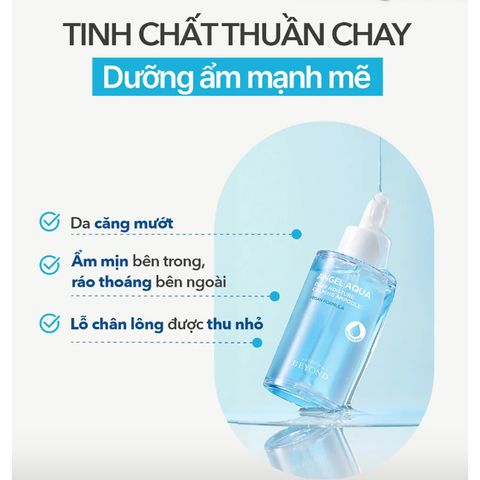 Tinh Chất Cấp Ẩm Sâu Beyond Angel Aqua 50ml - Serum Làm Dịu, Phục Hồi Da, Tăng Cường Độ Ẩm Mặt Hàn Quốc