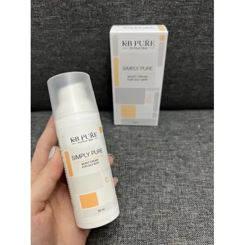 Kem Dưỡng Ẩm KB Pure Simple Cho Da Dầu - Ngăn Ngừa Lão Hóa, Cân Bằng Da, Chống Oxy Hóa, 50ML