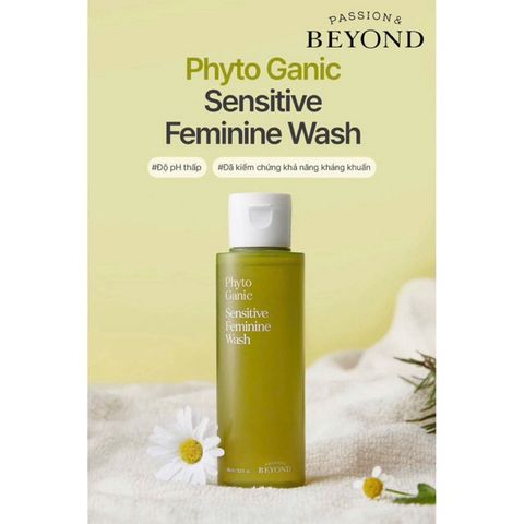 Sữa Rửa Mặt Dịu Nhẹ BEYOND Phyto Ganic Cho Da Nhạy Cảm - Làm Sạch Sâu, Kháng Khuẩn, Cân Bằng pH với 7 Loại Thảo Mộc Tự Nhiên