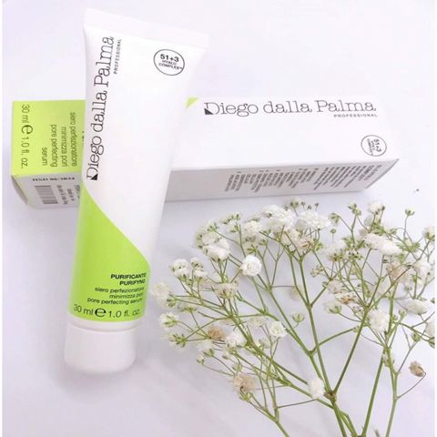 Tinh Chất Se Khít Lỗ Chân Lông DIEGO DALLA PALMA - Serum Giảm Dầu, Ngừa Mụn và Dưỡng Ẩm Mịn Da Cho Da Dầu và Hỗn Hợp