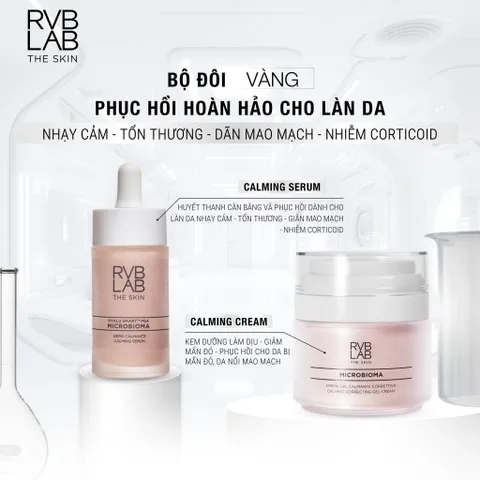 Kem Dưỡng Phục Hồi RVB LAB THE SKIN - Gel Tinh Chất Làm Dịu Da Nhạy Cảm, Giảm Mẩn Đỏ, Chăm Sóc Da Mặt Hàng Ngày