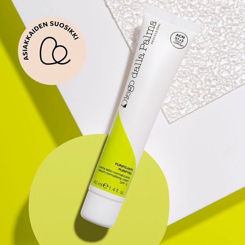 Kem Dưỡng Chống Nắng DIEGO DALLA PALMA Purifying Sebum Normalising Cream SPF15 - Kiềm Dầu, Se Khít Lỗ Chân Lông Cho Da Dầu, Da Hỗn Hợp