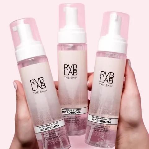 RVB LAB THE SKIN Bọt Rửa Mặt Cleansing Micellar Water 225ml - Làm Sạch 2 trong 1, Cân Bằng Lợi Khuẩn, Dưỡng Ẩm Da Mềm Mại