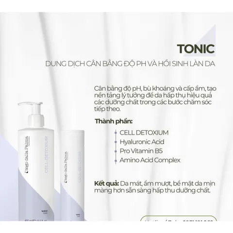 Toner DIEGO DALLA PALMA Cân Bằng Độ pH & Hồi Sinh Làn Da, Cấp Ẩm Mềm Mượt, Phù Hợp Mọi Loại Da