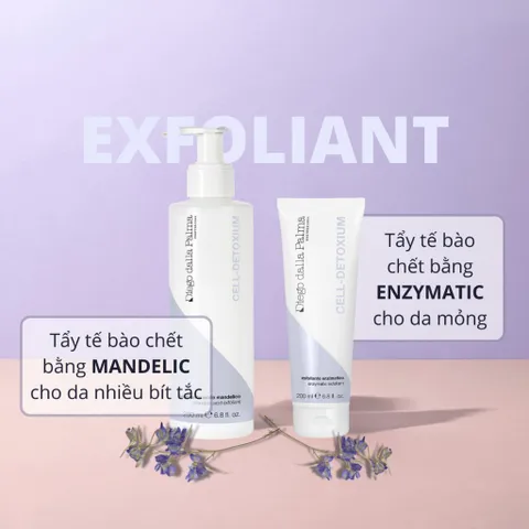 DIEGO DALLA PALMA Enzymatic Scrub Tẩy Tế Bào Chết Dịu Nhẹ 75ml - Giải Độc, Làm Sáng Da, Phù Hợp Mọi Loại Da