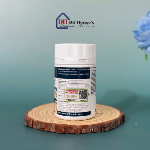 Viên uống tinh chất hàu Goodhealth Oyster Plus 60 viên - Hỗ trợ sinh lực và đề kháng cho nam giới.