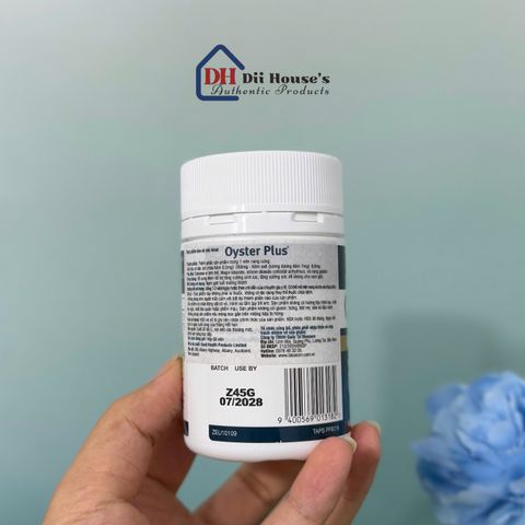 Viên uống tinh chất hàu Goodhealth Oyster Plus 60 viên - Hỗ trợ sinh lực và đề kháng cho nam giới.
