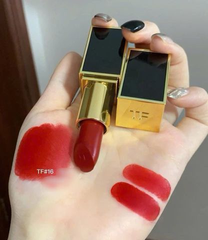 Son Tom Ford 16 Matte Scarlet Rouge - Son Môi Đỏ Sang Trọng, Độ Bền Màu Cao, Chất Matte Mềm Mịn, Phong Cách Thời Trang