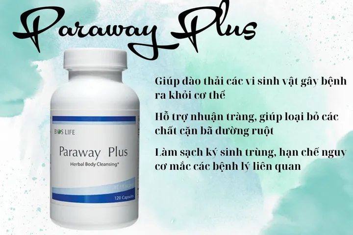 Paraway Plus Unicity Thải Độc Ký Sinh Trùng 120 viên