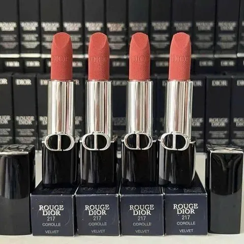 Son Dior 217 Refillable Lipstick 0.12oz/3.5g cam đất 326117