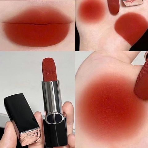 Son Dior 777 Rouge Couture - Son Môi Velvet & Satin Đỏ Sang Trọng, Chất Lượng Cao, Sản Phẩm Làm Đẹp Cao Cấp