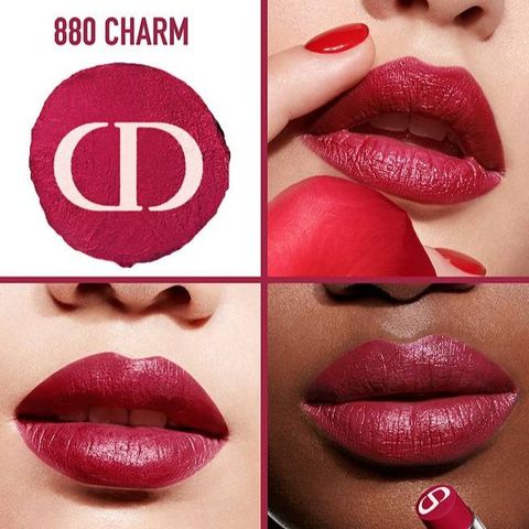 Son Dior 880 Ultra Care Lipstick - Son Môi Dưỡng Ẩm Chất Lượng Cao Màu Đỏ Quyến Rũ, Thiết Kế Sang Trọng, Mỹ Phẩm Cao Cấp
