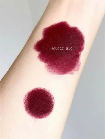 Son Gucci 510 Joanna Burgundy Màu Đỏ Rượu - Son Dưỡng Môi Sang Trọng, Độ Bám Màu Lâu, Phù Hợp Với Tất Cả Phong Cách Trang Điểm