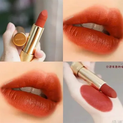 Son Gucci 505 Janet Rust Matte Minisize 1G - Son Môi Mini Đỏ Trầm Sang Trọng và Quyến Rũ, Phù Hợp Cho Mọi Dịp
