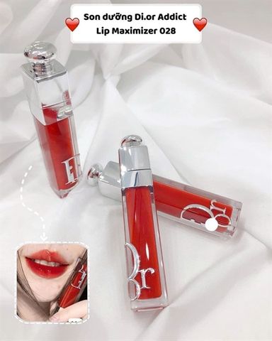 Son Dưỡng Dior Collagen 028 - Lip Maximizer Hyluronic Plumper Tăng Cường Độ Ẩm - Màu Hồng Tự Nhiên (Không Vỏ Hộp)