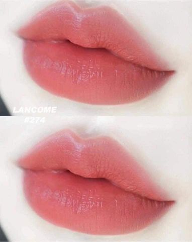 Son Lancome 274 Mini - Cream (Cam Trà Sữa) Unbox