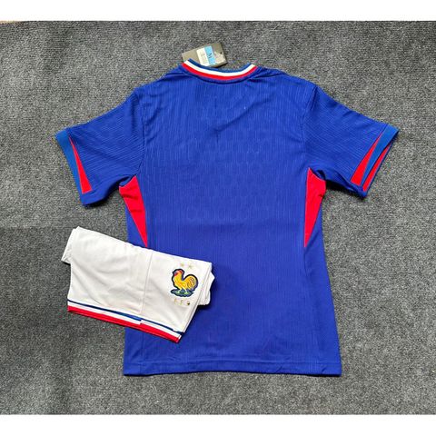 Áo Bóng Đá ĐT Pháp 24/25 Xanh Fex Thái Cao Cấp - Áo Thể Thao Thấm Hút Mồ Hôi Cho Nam Năng Động SPORTMALL