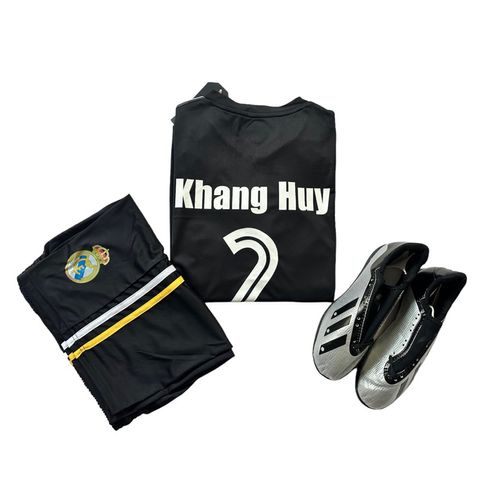 Quần Áo Bóng Đá, Đồ Đá BanhRe  Đen loang Mới Nhất 2023 Chất Liệu Thun Cao Cấp SPORTMALL