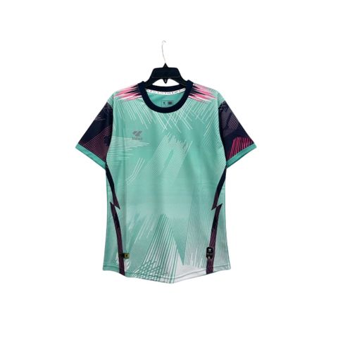 Bộ Quần Áo Thể Thao Lidas Áo Thunder Xanh - Vải Fex Thấm Hút Mồ Hôi, Mềm Mịn, Thoải Mái Dành Cho Tập Luyện và Vui Chơi