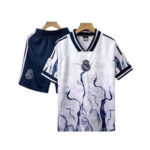 Bộ Quần Áo Đá Bóng, Đồ Thể Thao Unisex, Áo REAN MA RÍT LOANG TÍM THAN Thun Lạnh Cao Cấp - SPORTMALL