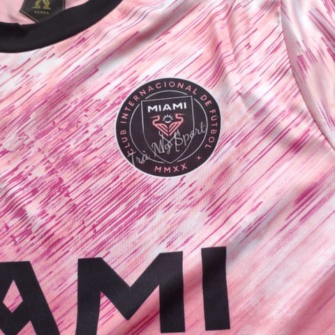 Áo Bóng Đá Inter Miami Cao Cấp - Chất Liệu Thun Thái Bền Đẹp, Thấm Hút Mồ Hôi, Thiết Kế Hiện Đại, Đồ Thể Thao Nam Nữ