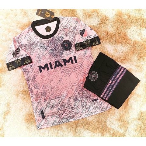 Áo Bóng Đá Inter Miami Cao Cấp - Chất Liệu Thun Thái Bền Đẹp, Thấm Hút Mồ Hôi, Thiết Kế Hiện Đại, Đồ Thể Thao Nam Nữ