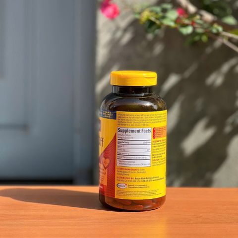 Viên Uống Hỗ Trợ Giảm Cholesterol Nature Made CholestOff Plus - 210 Viên, Chứa Phytosterols, Hỗ Trợ Sức Khỏe Tim Mạch