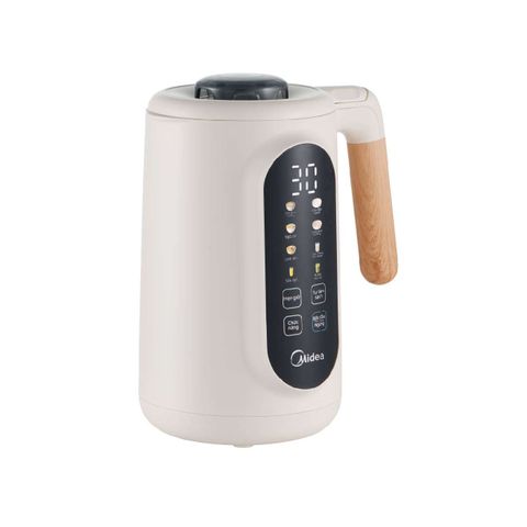 Máy Làm Sữa Hạt Midea MBL10108APA - Mini, 800W, Inox 304, Tiện Ích Hẹn Giờ, Chức Năng Xay Nấu Đa Năng, Dung Tích 1 Lít