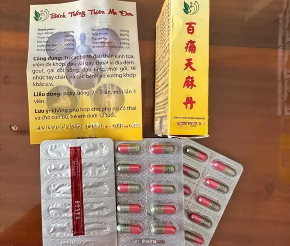 Viên Uống Bách Thống Thiên Ma Đơn 30 Viên - Hỗ Trợ Giảm Đau Nhức Xương Khớp, Tê Bì Hiệu Quả, Thực Phẩm Chức Năng Thiên Nhiên