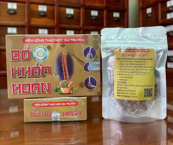 Bổ Khớp Hoàn 150 Viên - Hỗ Trợ Giảm Đau Nhức, Tê Mỏi, Cải Thiện Sức Khỏe Xương Khớp Tự Nhiên