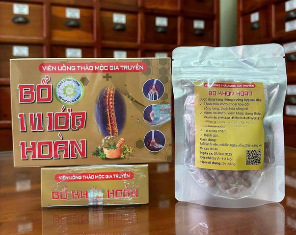 Bổ Khớp Hoàn 150 Viên - Hỗ Trợ Giảm Đau Nhức, Tê Mỏi, Cải Thiện Sức Khỏe Xương Khớp Tự Nhiên