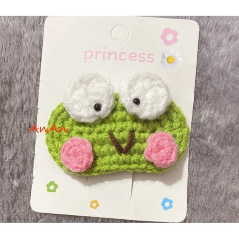 Kẹp Tóc Len Handmade Độc Đáo - Phụ Kiện Thời Trang Nhiều Kiểu Dáng, Chất Liệu Cotton Cao Cấp, Tự Chọn Mẫu 4-5cm