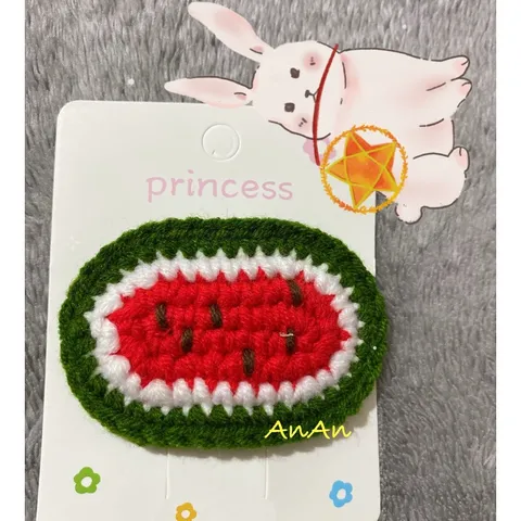 Kẹp Tóc Len Handmade Độc Đáo - Phụ Kiện Thời Trang Nhiều Kiểu Dáng, Chất Liệu Cotton Cao Cấp, Tự Chọn Mẫu 4-5cm