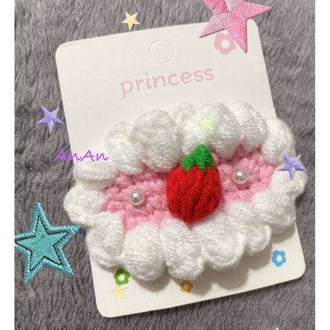 Kẹp Tóc Len Handmade Độc Đáo - Phụ Kiện Thời Trang Nhiều Kiểu Dáng, Chất Liệu Cotton Cao Cấp, Tự Chọn Mẫu 4-5cm