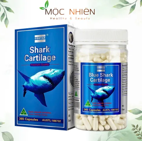 Viên uống hỗ trợ sức khỏe xương khớp Costar Shark Cartilage 750mg - Giải pháp giảm đau và tăng cường linh hoạt cho khớp chính hãng Úc