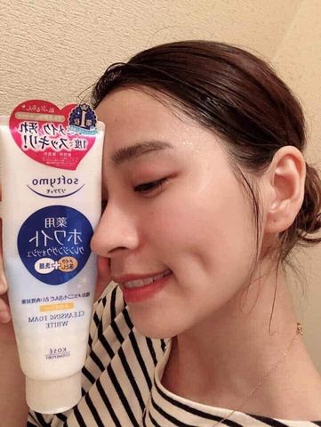 Sữa Rửa Mặt Kose Softymo Cleansing Foam White 190g - Sạch Sâu, Dưỡng Ẩm Da, Phù Hợp Với Da Nhờn và Da Xỉn Màu