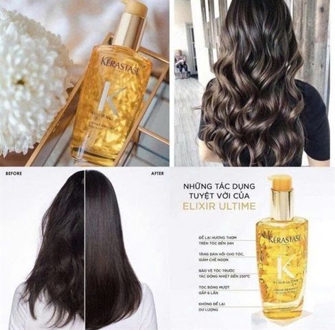 Serum dưỡng tóc kerastase Elixir 30ml