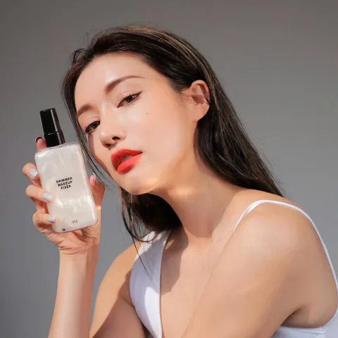 Xịt Khoáng Khóa Nền Nhũ 3CE Stylennanda Shimmer Makeup Fixer 95ml - Giữ Lớp Trang Điểm Bền Màu, Rạng Rỡ Tự Nhiên