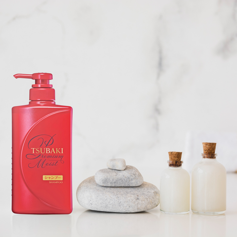 Dầu Gội Tsubaki Premium 490ml + Kem Dưỡng Tóc 200ml - Giải Pháp Chăm Sóc Tóc Khỏe Mạnh, Mềm Mại, Bóng Đẹp